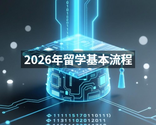 2026年留学基本流程