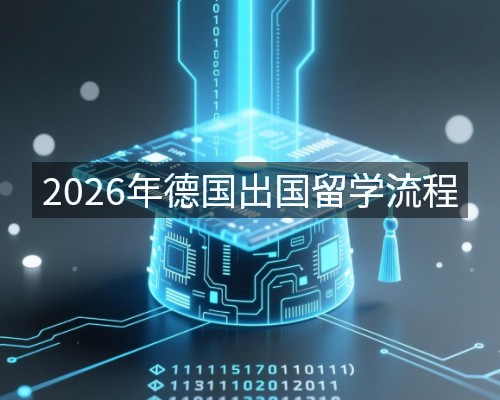 2026年德国出国留学流程