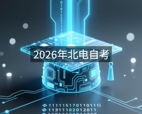 2026年北电自考