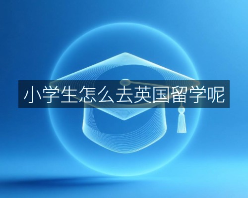 小学生怎么去英国留学呢