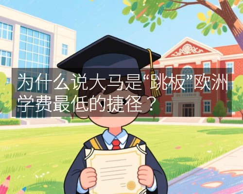 为什么说大马是“跳板”欧洲学费最低的捷径？