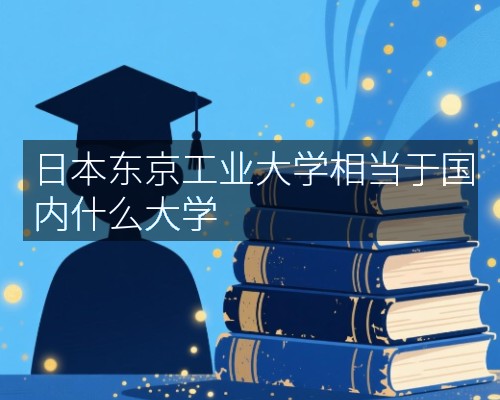 日本东京工业大学相当于国内什么大学
