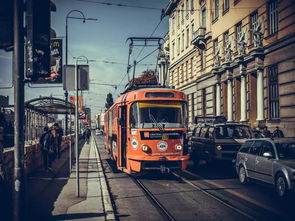 某人在电车路轨旁,用二元一次方程组解，某人在电车路轨旁与路轨平行的路上骑车行走，他留意到每隔6 min有一部电车从他后面驶