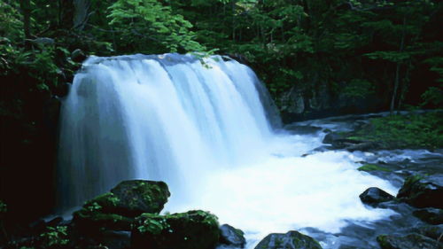 瀑布像什么,瀑布像什么比喻句?